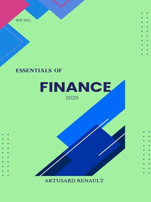 cover image of Essentials of Finance